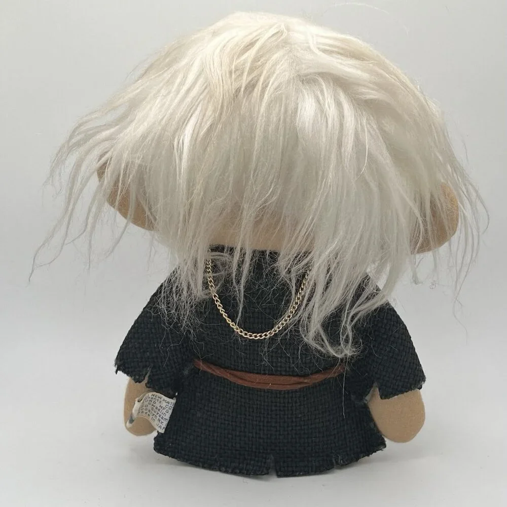 Vintage 60s Gunderful Creation Wizard Dwarf Plush Weighed Doll Japan 9” Gund